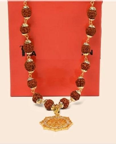 Sankatmochan Siddhi Mala | Free Size Alloy Mala with Pendant