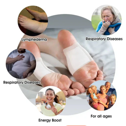 Vee Vesom Lymphatic Daiamage & Sliming Patches (10 Patches)