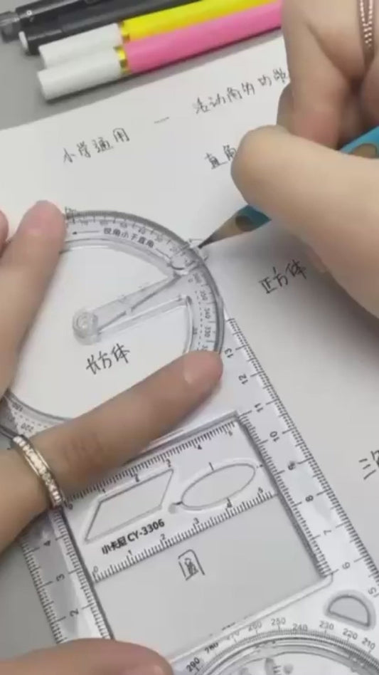 Multifunctional Geometric Measuring & Layout Tools